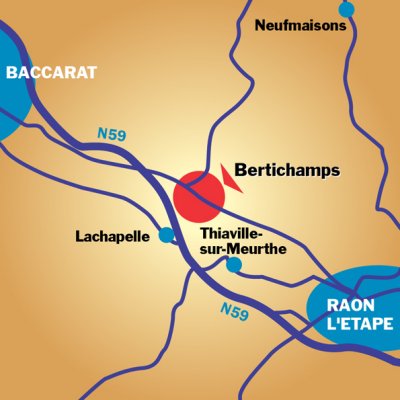Se rendre &agrave; BERTRICHAMPS